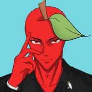 苹果头抖音达人头像