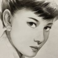 easy素描人像抖音达人头像