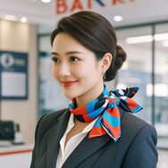 银行田田姐抖音达人头像
