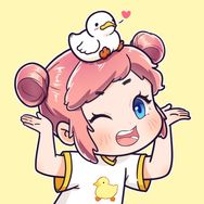 爱豆鸭抖音达人头像