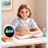 AI时间宝机器人抖音达人头像