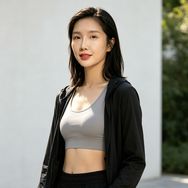 蔡蔡居家运动抖音达人头像