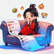 姑苏慕容火抖音达人头像