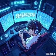 硬核科技派抖音达人头像