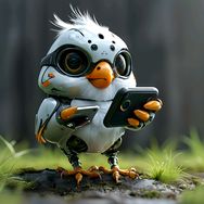 数码鸟一聊抖音达人头像
