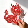 济宁细纹刻纸抖音达人头像