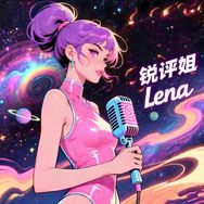 锐评姐Lena抖音达人头像