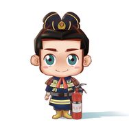 西安消防抖音达人头像