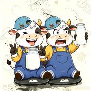 奶兄奶弟抖音达人头像