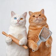 猫子柒抖音达人头像