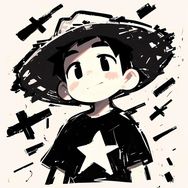 拾柒~抖音达人头像