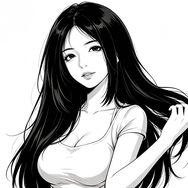 傲娇的夏晴子抖音达人头像