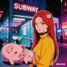 猪妹抖音达人头像