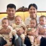 一龙三凤四胞胎（擎淇舒婳）抖音达人头像