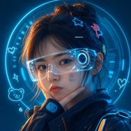 超客小曼抖音达人头像