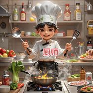 妮妮小厨娘抖音达人头像