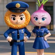 馕警官抖音达人头像