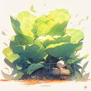 白菜。抖音达人头像