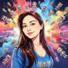 萌潮社区抖音达人头像