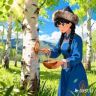白桦树林飒杞化妆品有限公司抖音达人头像