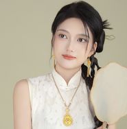 水贝金敏敏珠宝抖音达人头像