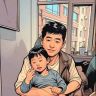 文化自媒体海海（AI赋能）抖音达人头像