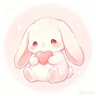三口一只兔o抖音达人头像