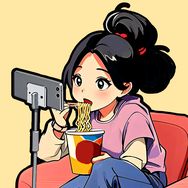鹅厂社牛饭小闲抖音达人头像