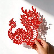 济宁细纹刻纸抖音达人头像