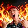 火舌抖音达人头像