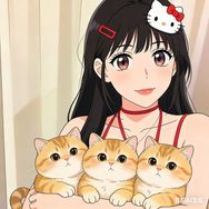 桃桃幼稚园的喵抖音达人头像