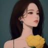 美玉抖音达人头像