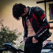 那个跳舞的摩托佬(舞蹈版)抖音达人头像