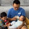 政哥带俩娃抖音达人头像