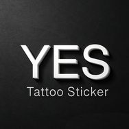 YES彩色纹身贴抖音达人头像