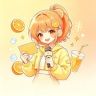 娱乐柚子茶抖音达人头像