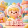 童聚潮玩社三部抖音达人头像