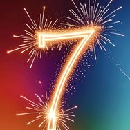 小七彩灯烟花灯抖音号头像