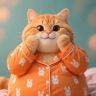 大胖橘猫抖音达人头像