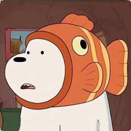 白白鱼抖音达人头像