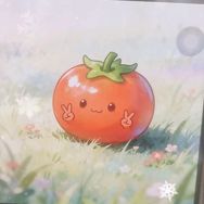 呆萌小番茄抖音达人头像
