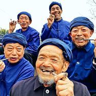 五个大爷抖音达人头像