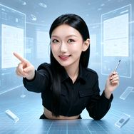 AI小鱼抖音达人头像