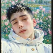 画画的阿几教画画抖音达人头像