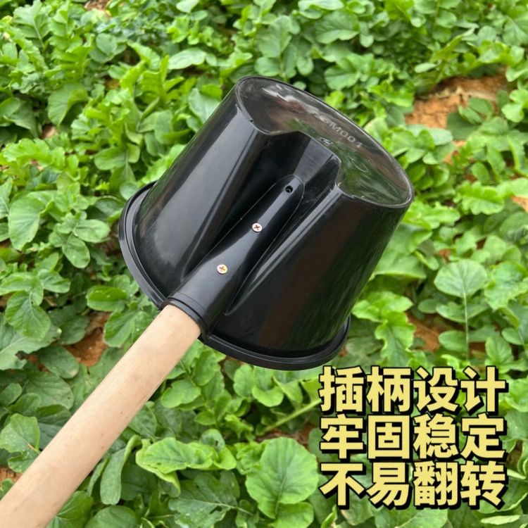 农用工具粪瓢园艺专用耐摔长柄水瓢浇水灌溉材质水舀子长柄特大号商品图