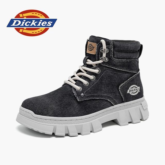 Dickies2026新款男士时尚户外百搭复古潮流高帮英伦风马丁靴靴子商品图