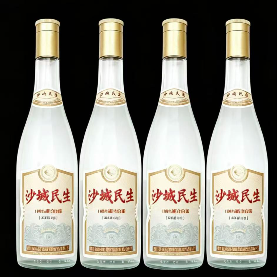 沙城【SZDLH】老窖 民生 4瓶  浓香型白酒42度475ml42度商品图