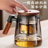 加厚玻璃茶壶一键茶水分离飘逸杯茶水过滤分离泡茶壶泡茶专用耐热商品图