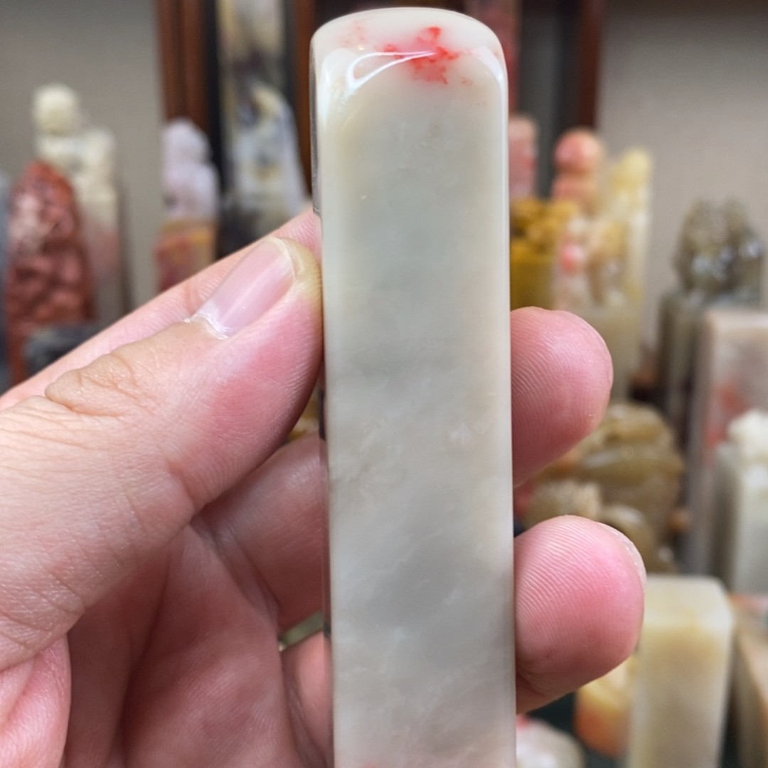 巴林石巴林鸡血石素章商品图