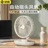 自动摇头】嘉华彩充电桌面小风扇办公室桌上静音降温清凉神器宿舍商品图
